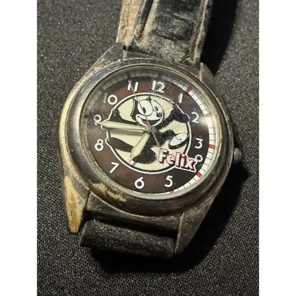 Rare Vintage Felix The Cat Watch Limited Edition 339 Of 10k Not Working